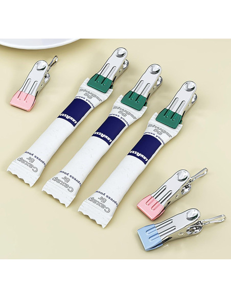 Pinzas de Ropa YIKANGHENG 16 Pcs Acero Inoxidable 5.6 cm Pinzas de Ropa YIKANGHENG 16 Pcs Acero Inoxidable 5.6 cm