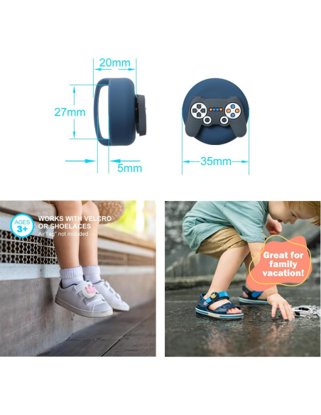 Soportes de Silicona para Niños Wagtune - 4 Piezas AirTag Soportes de Silicona para Niños Wagtune - 4 Piezas AirTag