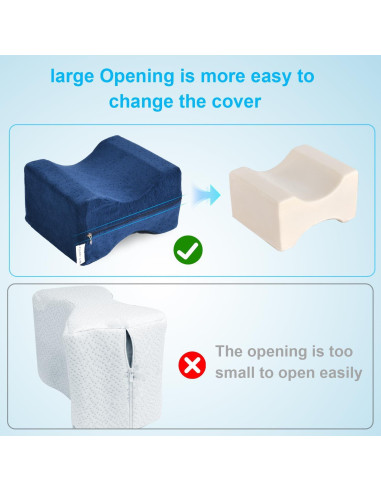 Funda de Almohada para Rodilla ZOAN Azul 25.4x20.3 cm
