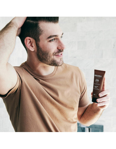 Gel Limpiador Facial Aclarador Brickell 96.39g Natural para Hombres