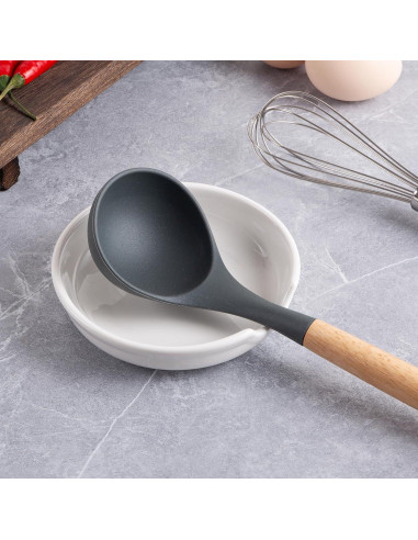Soporte para Cucharas de Cerámica HOKELER Blanco 12.19 cm