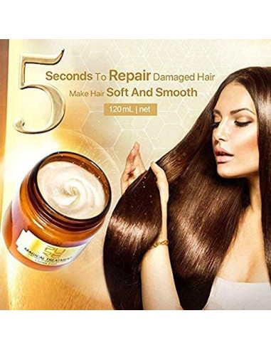 Máscara de Tratamiento Capilar Omaky 120ml Repara Cabello Dañado