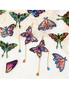 Moldes de Silicona para Aretes LET'S RESIN - Mariposa 2 Pcs 2