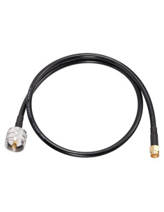Adaptador Coaxial SMA a PL259 60cm RG58 wlaniot para Radio