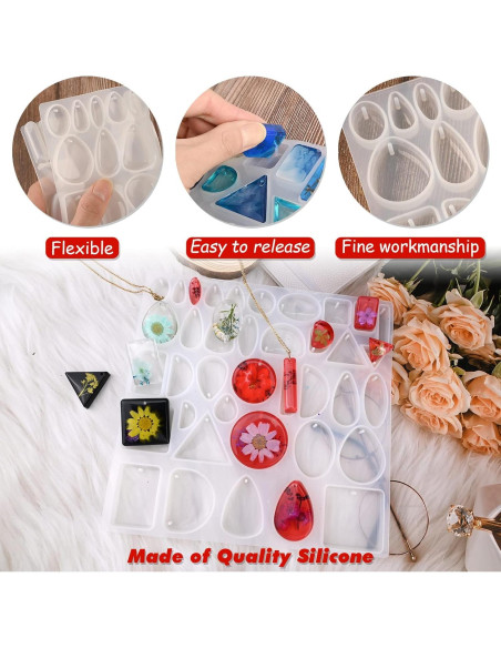 Moldes de Joyería de Silicona Actvty para Fundición - 38 Diseños Moldes de Joyería de Silicona Actvty para Fundición - 38 Diseños