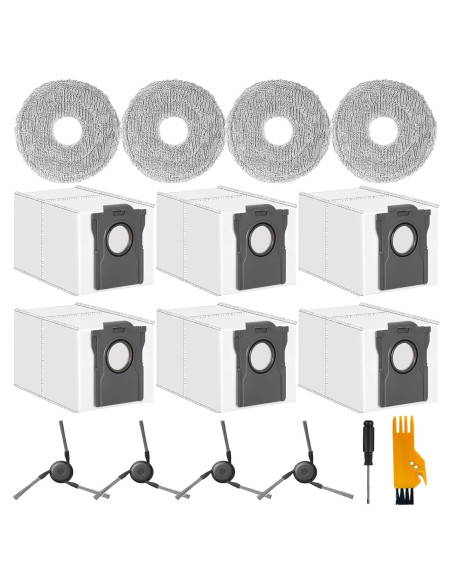 Kit de Accesorios para Aspiradora Robot Frexusuent X40/X50 Ultra Kit de Accesorios para Aspiradora Robot Frexusuent X40/X50 Ultra