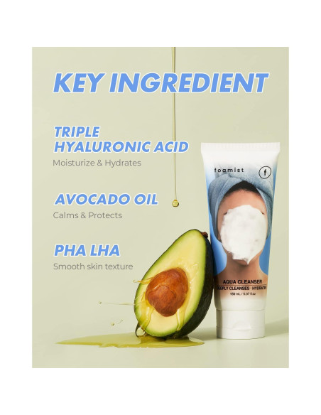 Limpiador Facial Vegano Foamist 150 ml - Hidratante y Exfoliante Limpiador Facial Vegano Foamist 150 ml - Hidratante y Exfoliante