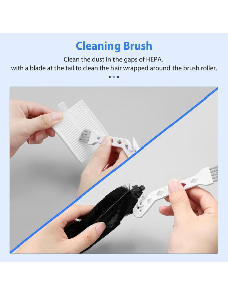 Kit de Repuesto L60 Eufy - 12 Piezas para Aspiradoras Robóticas Kit de Repuesto L60 Eufy - 12 Piezas para Aspiradoras Robóticas