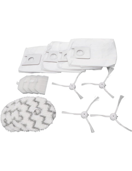 Accesorios para Aspiradora Robot Roidmi EVA SDJ06RM - 4 Bolsas, 4 Filtros, 4 Cepillos Accesorios para Aspiradora Robot Roidmi EVA SDJ06RM - 4 Bolsas, 4 Filtros, 4 Cepillos