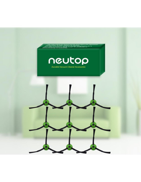 Cepillos Laterales Neutop para iRobot Roomba e/i/j - 9 Piezas Cepillos Laterales Neutop para iRobot Roomba e/i/j - 9 Piezas