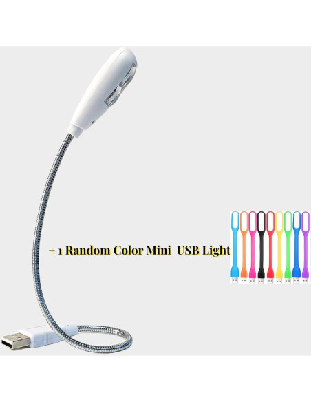 Lámpara de Lectura LED USB Kyfreshpower con Brillo Dimmable Lámpara de Lectura LED USB Kyfreshpower con Brillo Dimmable