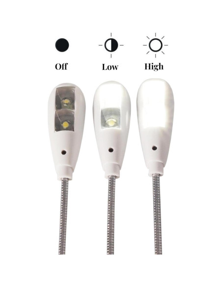 Lámpara de Lectura LED USB Kyfreshpower con Brillo Dimmable Lámpara de Lectura LED USB Kyfreshpower con Brillo Dimmable