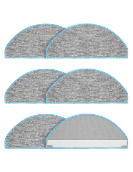 Paquete de 6 Paños de Mopa Microfibra DR DAPPER para iRobot Roomba Paquete de 6 Paños de Mopa Microfibra DR DAPPER para iRobot Roomba