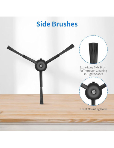 Kit de Accesorios BUXEBUX para Aspiradora Robot Eufy X8 Pro
