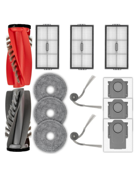 Kit de Accesorios COWINORY para Aspiradora Roborock Saros 10R - 13 Piezas Kit de Accesorios COWINORY para Aspiradora Roborock Saros 10R - 13 Piezas