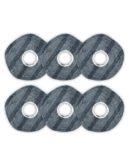 6 Almohadillas de Reemplazo para Trapeador Eufy X10 Pro Omni 6 Almohadillas de Reemplazo para Trapeador Eufy X10 Pro Omni