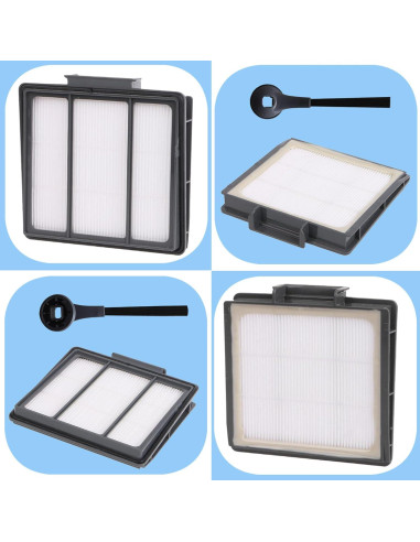 Kit de Reemplazo 2 Filtros HEPA y 4 Cepillos Shark IQ