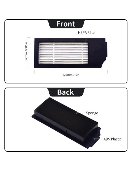 Piezas de Repuesto Neutop para Ecovacs Deebot X1 y T10 - Kit Completo Piezas de Repuesto Neutop para Ecovacs Deebot X1 y T10 - Kit Completo