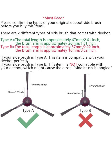 Piezas de Repuesto Neutop para Ecovacs Deebot X1 y T10 - Kit Completo Piezas de Repuesto Neutop para Ecovacs Deebot X1 y T10 - Kit Completo
