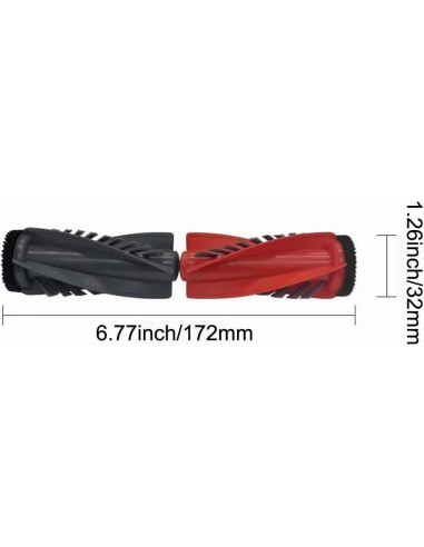 Cepillo de Reemplazo Roborock Qrevo Curv y Edge - 3 Unidades