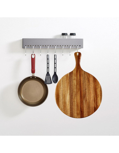 Tabla de Cortar Redonda TEIBVG de Madera de Acacia 40.6cm Tabla de Cortar Redonda TEIBVG de Madera de Acacia 40.6cm