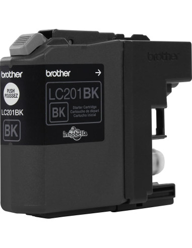 Cartucho de tinta negra Brother LC201BK - Rinde 260 páginas