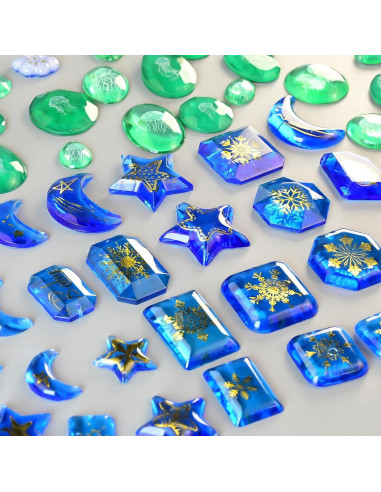 Juego de 3 Moldes de Silicona ZQYSING para Aretes de Resina