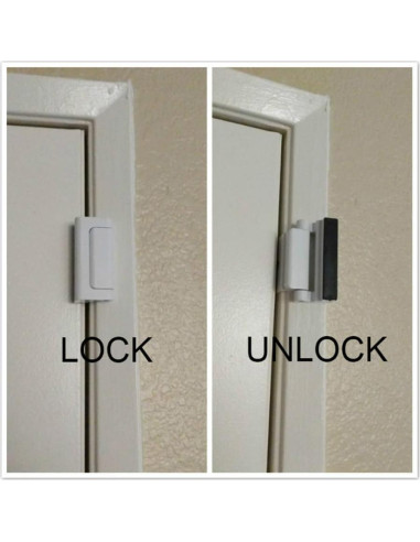 Cerradura de Refuerzo SUCOLE DDLCW12 para Puerta - Seguridad Extra
