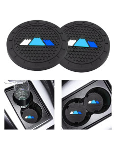Posavasos de Silicona Igersaw para Auto 2 Piezas Tri-Color