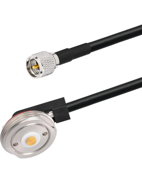 Cable de extensión NMO a Mini-UHF 5m Eightwood para radio Cable de extensión NMO a Mini-UHF 5m Eightwood para radio