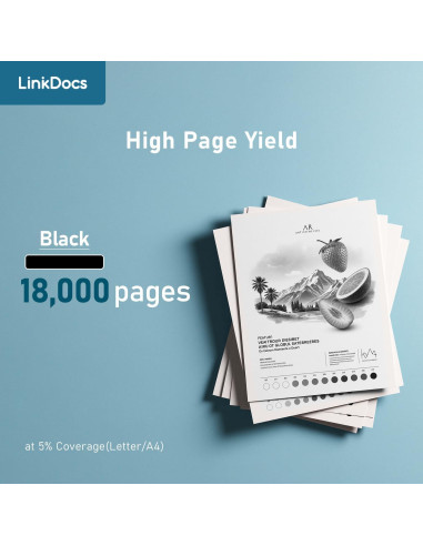 Cartucho de Tóner Negro LinkDocs TN920UXXL Compatible Brother
