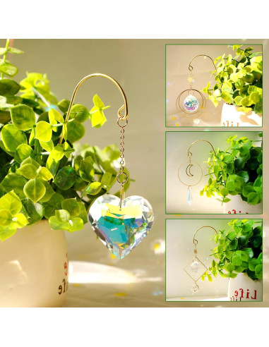 Kit de Atrapa Sol DIY HYBEADS 260 Piezas Cristal Decorativo