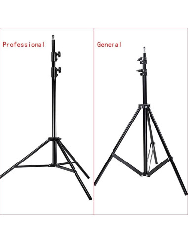 Soporte de Luz Neewer 260 cm con Softbox 90 cm para Fotografía