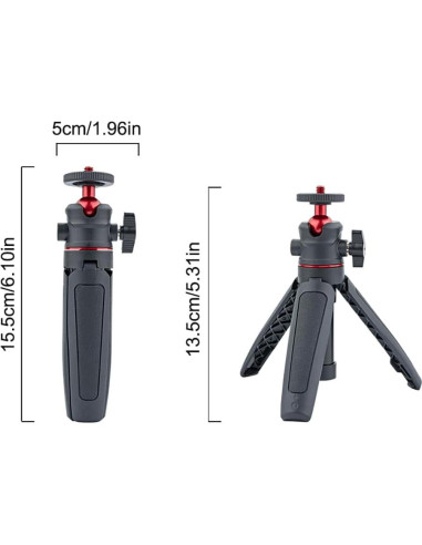 Trípode Compacto Extensible Zhongshan Kumi para Smartphone y Cámara