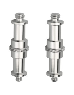 Adaptador de Tornillo Macho 1/4 a 3/8 AngelReally - 2 Piezas