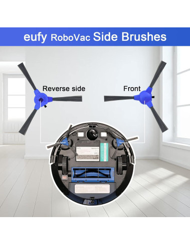Kit de Repuesto Eufy RoboVac 11S, 25C, 30, 30C - 17 Piezas