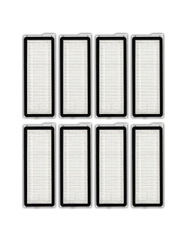 Filtro HEPA de Repuesto CHAIN PEAK para Roborock Qrevo S - 8 Piezas