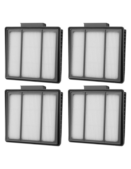 Paquete de 4 Filtros HEPA LEFITPA para Aspiradora Shark Paquete de 4 Filtros HEPA LEFITPA para Aspiradora Shark