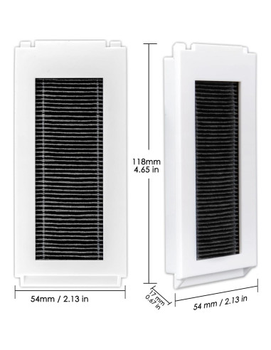 Paquete de 5 Filtros HEPA CHAIN PEAK para ECOVACS N30 Omni