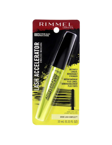 Rimmel Máscara Aceleradora de Pestañas 6.8 ml Negro Extremo