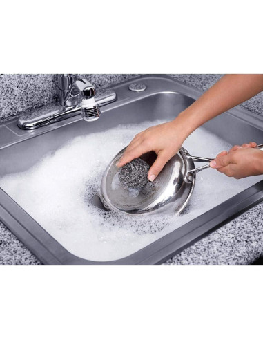 Esponjas de Acero Inoxidable Fuller Brush - 3 Piezas Alta Resistencia