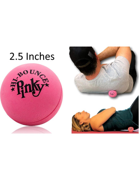 Pelota Rebotadora Rosa JA-RU 6.35cm para Niños y Adultos Pelota Rebotadora Rosa JA-RU 6.35cm para Niños y Adultos