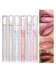 Conjunto de Brillo Labial Hidratante Petansy 6 Colores