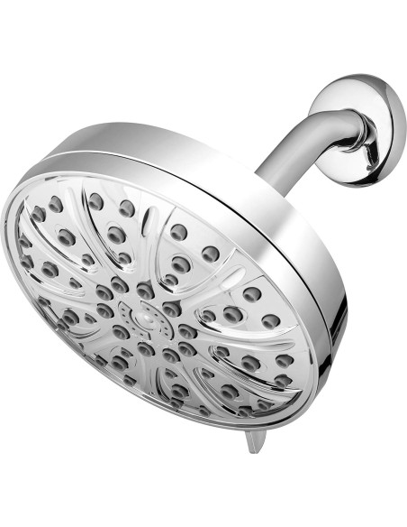 Cabezal de Ducha de Lluvia Waterpik XMT-633E Cromo 6 Modos Cabezal de Ducha de Lluvia Waterpik XMT-633E Cromo 6 Modos