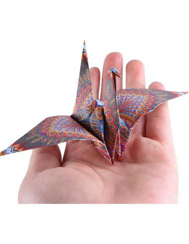 Kit de Papel Origami 10 Paquetes 500 Hojas 15x15cm Qianshan