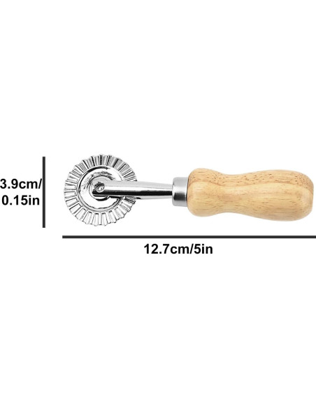 Cortador de Masa KOLACEN 3.3 cm - Rueda Multifuncional Cortador de Masa KOLACEN 3.3 cm - Rueda Multifuncional