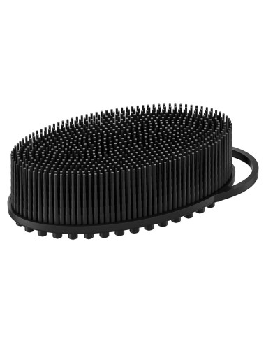 Exfoliante de Silicona Metene para Cuerpo - Negro, 2 en 1