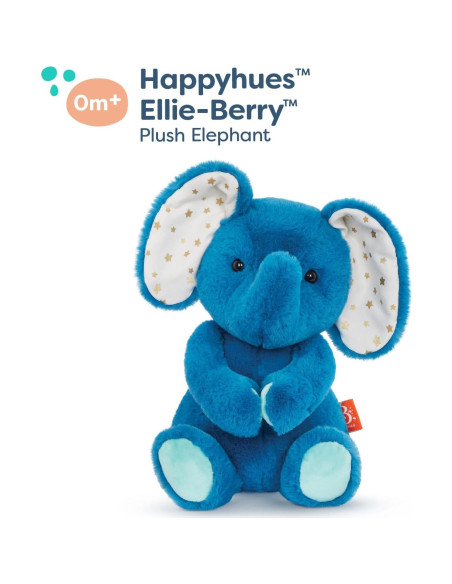Elefante de Peluche B. toys Ellie-Berry 30 cm Azul Suave Elefante de Peluche B. toys Ellie-Berry 30 cm Azul Suave