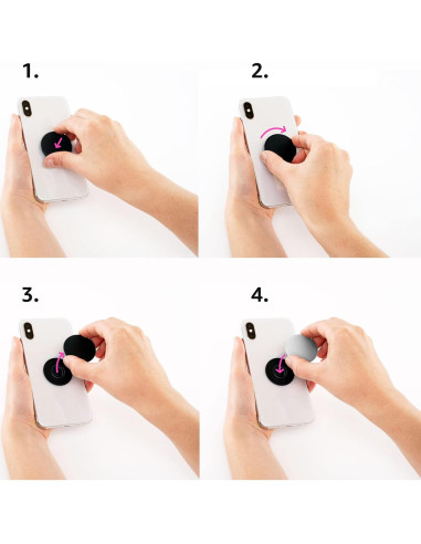 PopSockets Adhesivo PopGrip para Prótese de Pierna Amputación