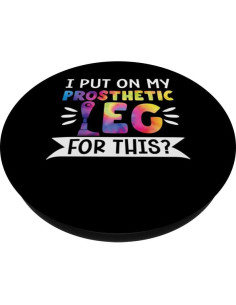 PopSockets Adhesivo PopGrip Prótese de Pierna Humorística 2